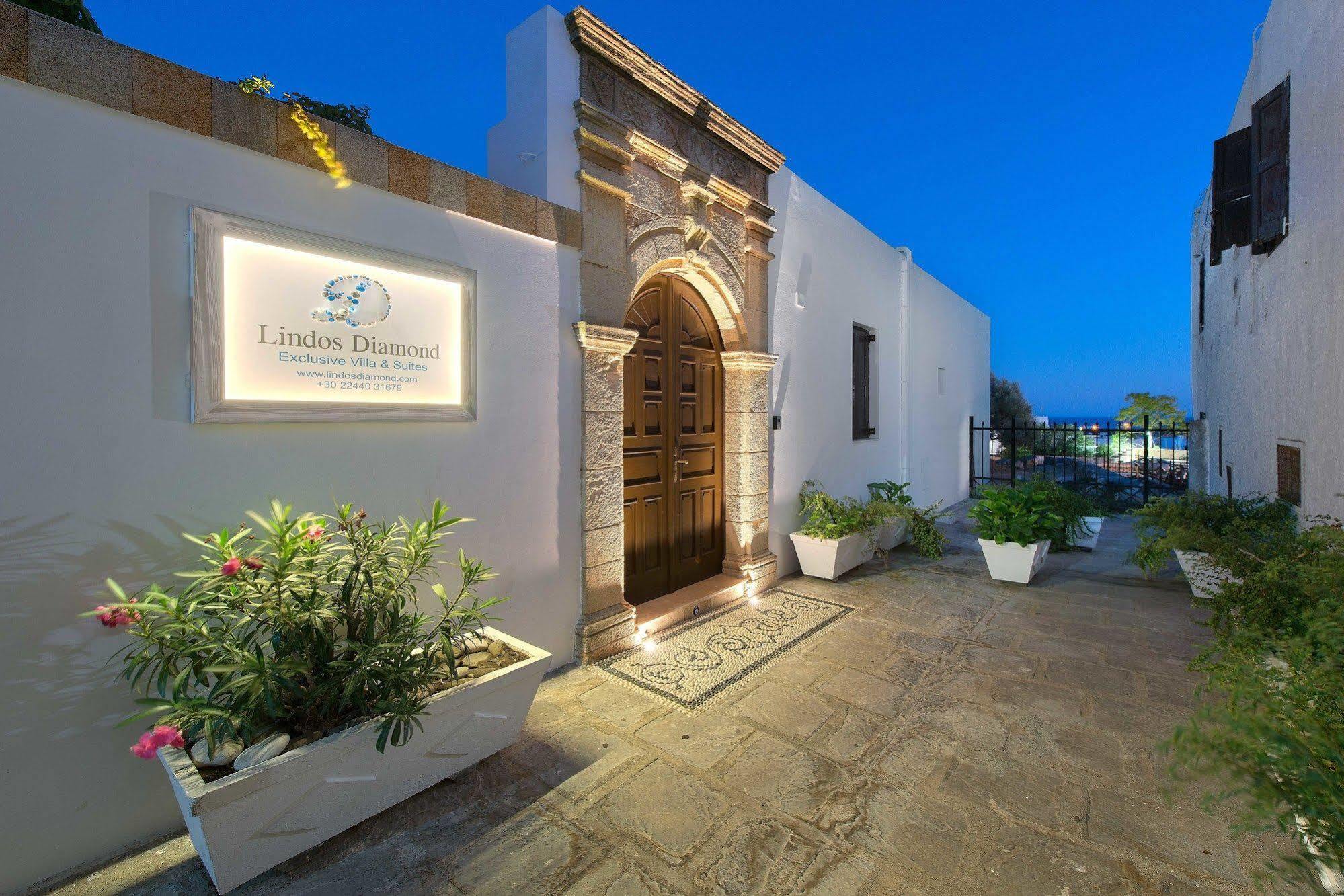 Lindos Diamond Exclusive Villa Líndos Exterior foto